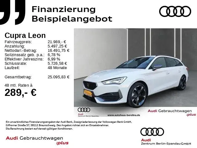Gebraucht Cupra Leon 204 PS (150 kW) 2023 Weiß Kombi