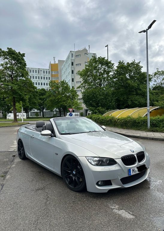 Grau Gebraucht 2009 BMW 335 Cabriolet M Sport Cabrio | 20.990 € (Etwas zu teuer) - Bild 1/4