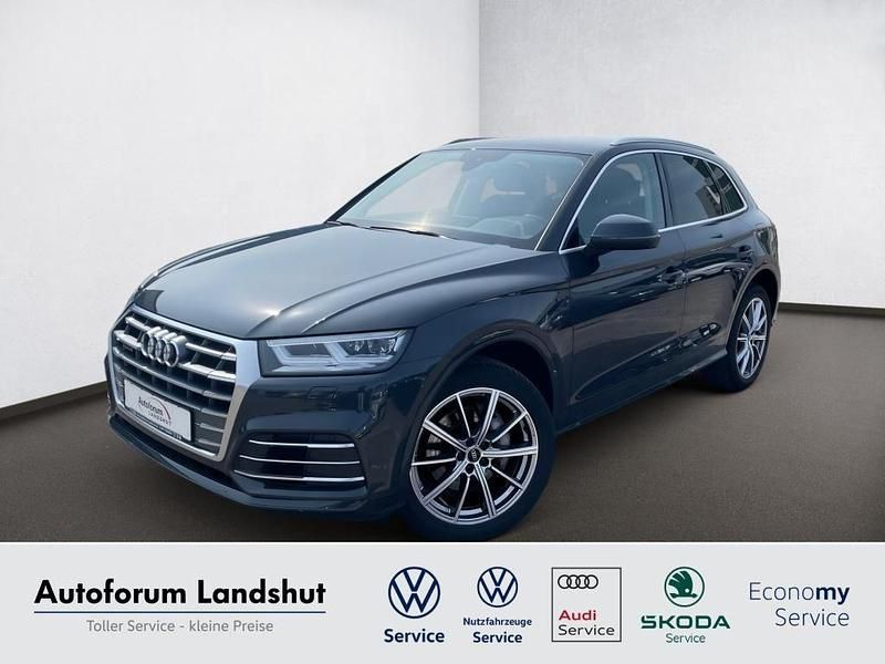 Grau manhattangrau Gebraucht 2020 Audi Q5 S-Line SUV | 32.990 € (Superpreis) - Bild 1/4
