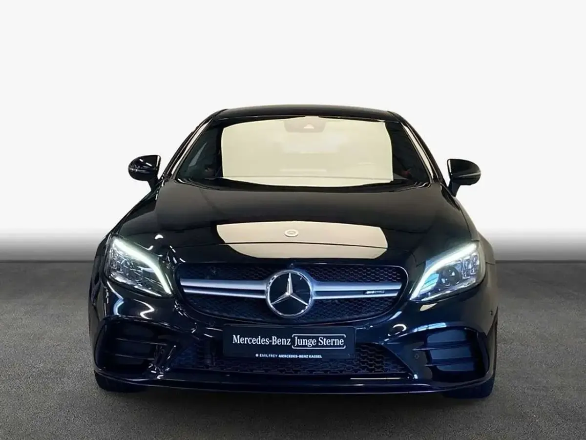 Gebraucht Mercedes C43 AMG AMG 390 PS (286 kW) 2022 Obsidianschwarz metallic Coupé