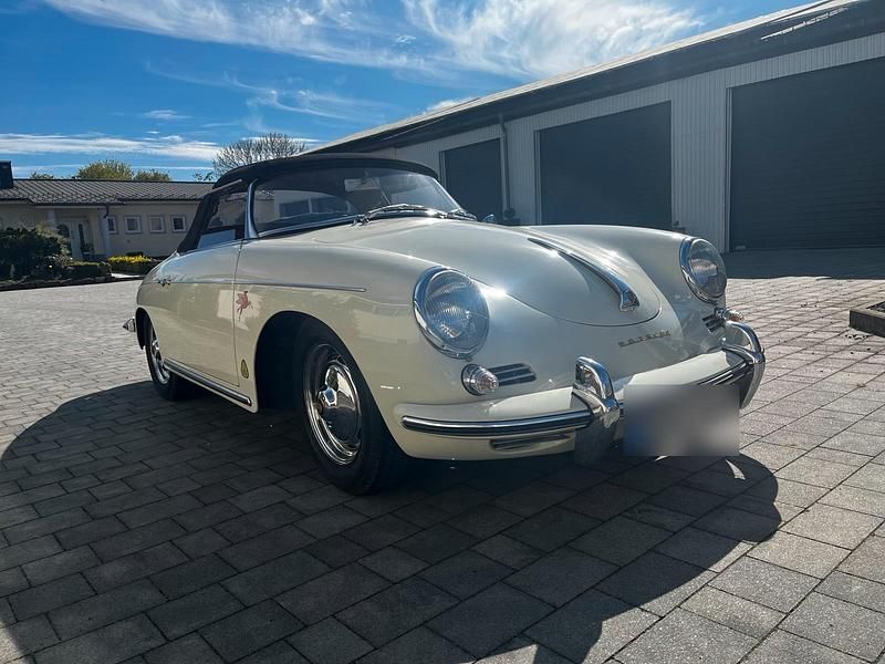 Używany Porsche 356 60 KM (44 kW) 1959 Biały Kabriolet