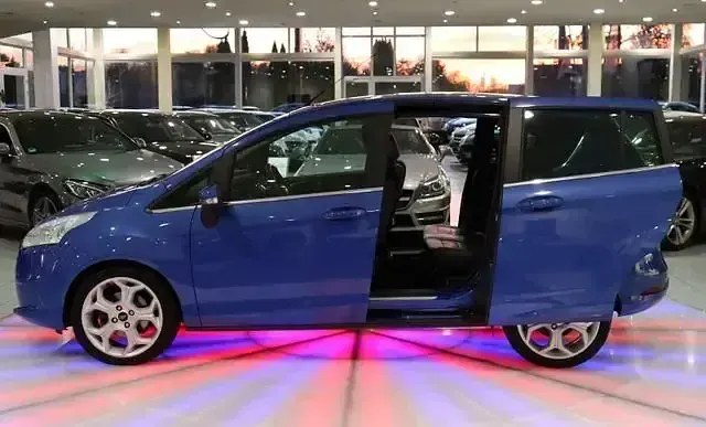 Gebraucht Ford B-MAX Individual 120 PS (88 kW) 2013 Blau Van / Kleinbus