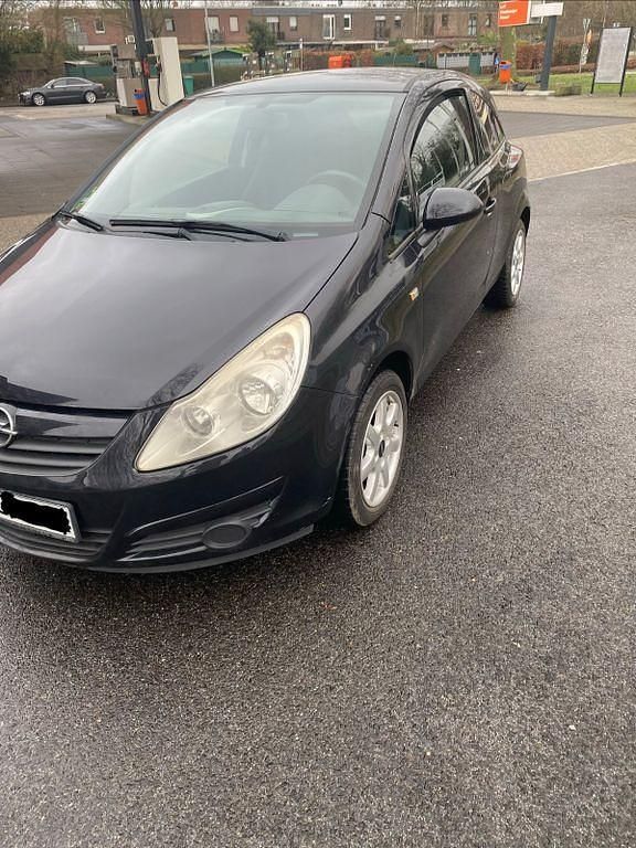 Gebraucht Opel Corsa Edition 80 PS (58 kW) 2008 Schwarz Kleinwagen