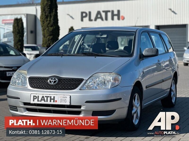 Gebraucht Toyota Corolla 97 PS (71 kW) 2003 Silber Kombi