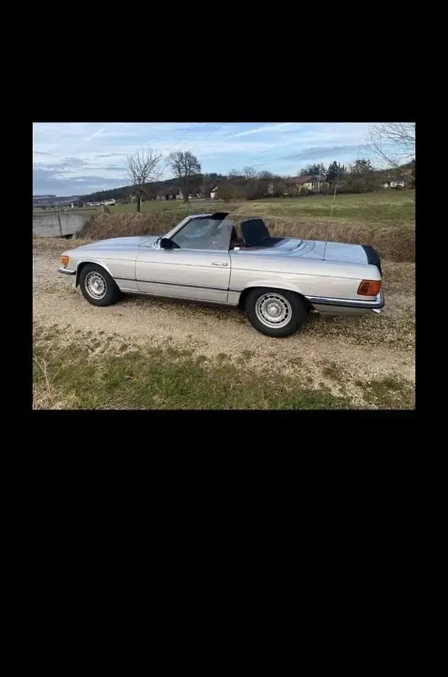 Gebraucht Mercedes SL500 314 PS (230 kW) 1983 Silber Cabrio