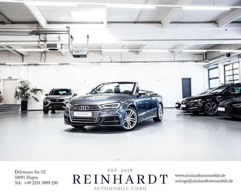 Daytonagrau perleffekt Gebraucht 2017 Audi S3 Cabriolet Sport Cabrio | 27.515 € - Bild 1/3