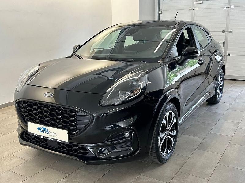 Schwarz Gebraucht 2023 Ford Puma ST-Line SUV | 13.980 € (Superpreis) - Bild 1/4