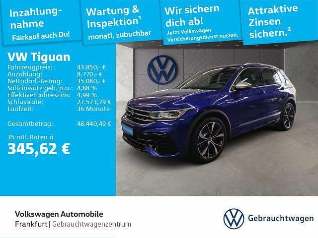 Blau Gebraucht 2023 VW Tiguan R SUV | 43.850 € (Etwas zu teuer) - Bild 1/4