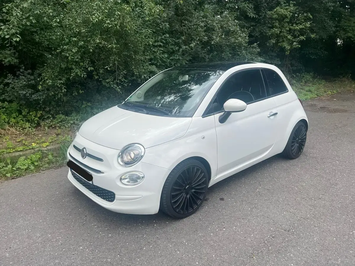 Gebraucht Fiat 500 70 PS (51 kW) 2018 Weiß Kleinwagen