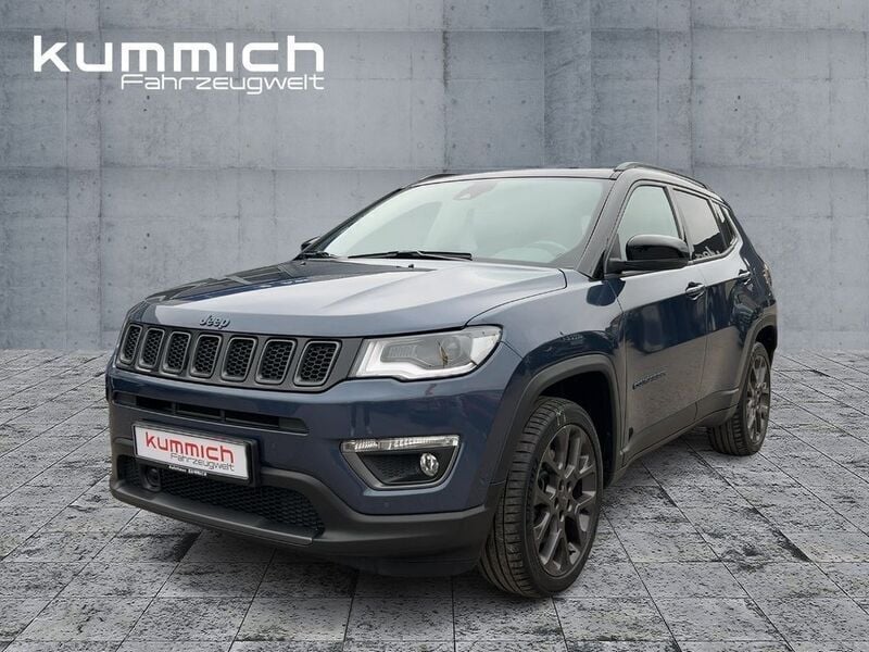 Zweifarblackierung blue shade/dach schwarz (schwarz) Gebraucht 2021 Jeep Compass SUV | 24.950 € (Fairer Preis) - Bild 1/4