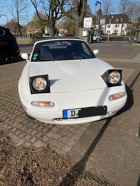Gebraucht Mazda MX5 120 PS (88 kW) 1990 Weiß Cabrio