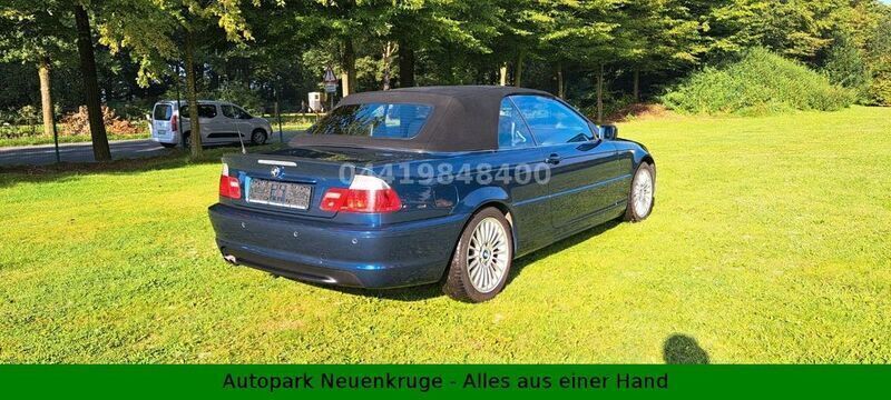Gebraucht BMW 320 Cabriolet Sport Line 170 PS (125 kW) 2005 Blau Cabrio