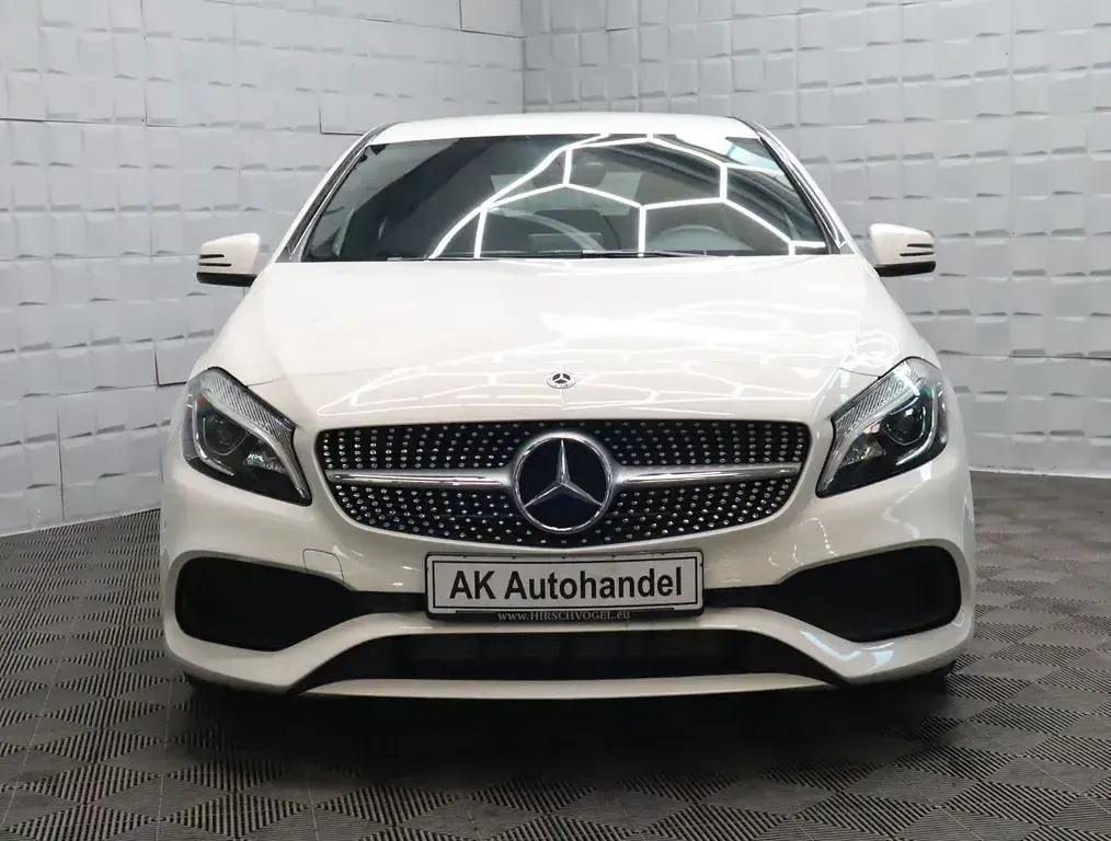 Gebraucht Mercedes A200 AMG line 156 PS (114 kW) 2018 Weiß Limousine