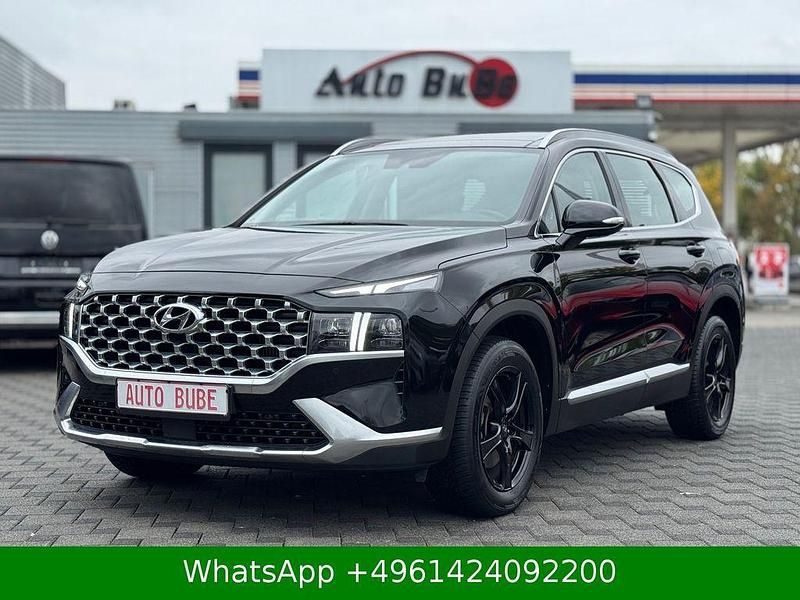 Abyss black Gebraucht 2022 Hyundai Santa Fe Trend SUV | 34.900 € (Guter Preis) - Bild 1/4