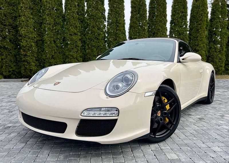 Cremeweiss Gebraucht 2009 Porsche 911 Carrera Cabriolet Chrono Cabrio | 99.997 € - Bild 1/4