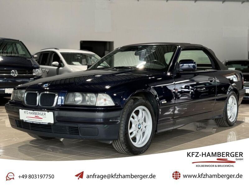 Gebraucht BMW 318 Cabriolet 116 PS (85 kW) 1999 Blau Cabrio