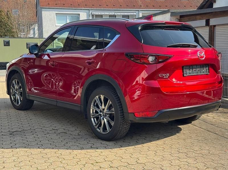 Gebraucht Mazda CX-5 184 PS (135 kW) 2021 Rot SUV