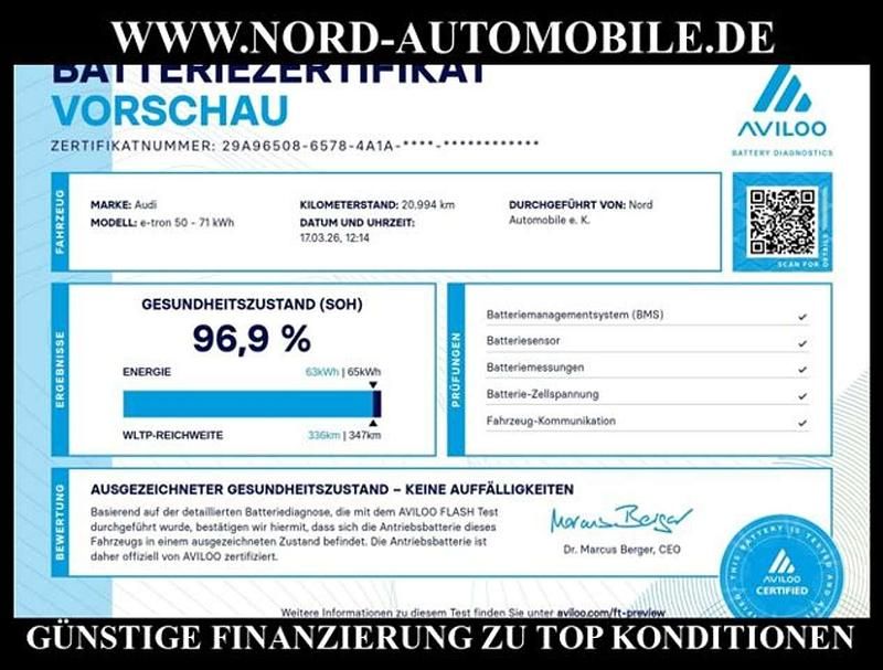 Gebraucht Audi e-tron Advanced 230 kW (313 PS) 2022 Schwarz SUV