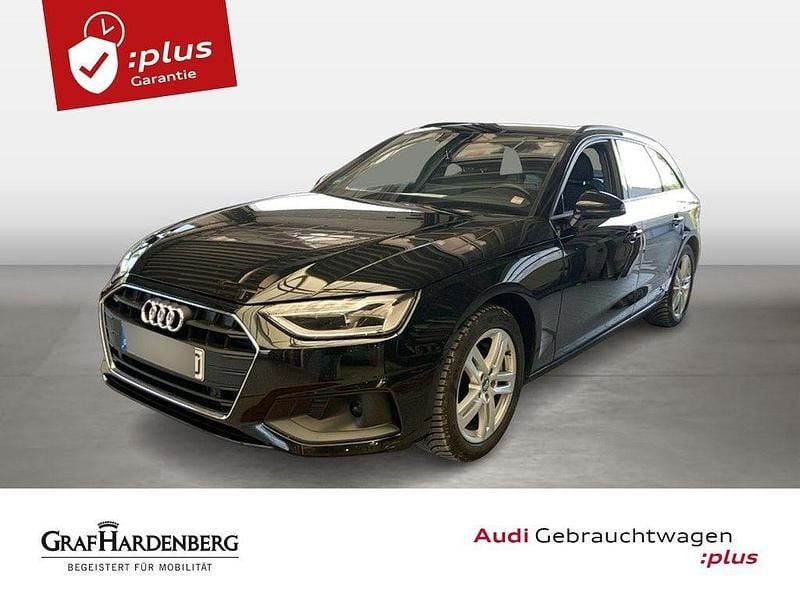 Mythosschwarz metallic Gebraucht 2021 Audi A4 Design Kombi | 23.533 € (Fairer Preis) - Bild 1/3
