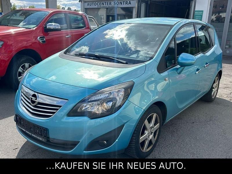 Blau Gebraucht 2011 Opel Meriva Innovation Van / Kleinbus | 3.990 € (Superpreis) - Bild 1/4