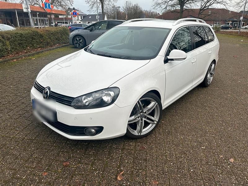Weiß Gebraucht 2010 VW Golf VI Kombi | 2.750 € (Superpreis) - Bild 1/4