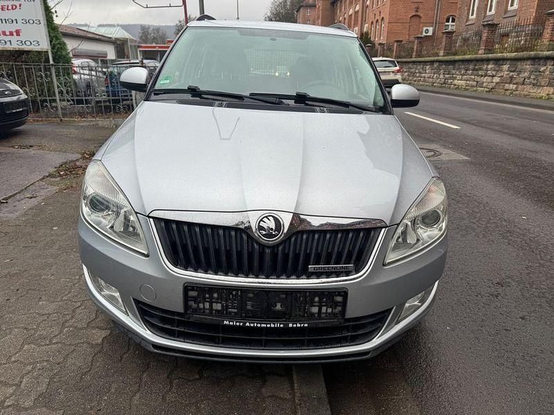 Silber Gebraucht 2013 Skoda Fabia GreenLine Kombi | 1.999 € (Superpreis) - Bild 1/4