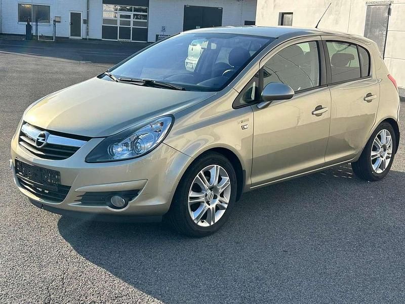 Gelb Gebraucht 2009 Opel Corsa Kleinwagen | 1.640 € (Superpreis) - Bild 1/4