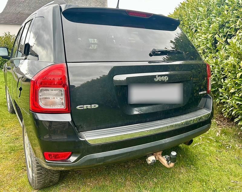 Gebraucht Jeep Compass Limited 163 PS (119 kW) 2012 Schwarz SUV