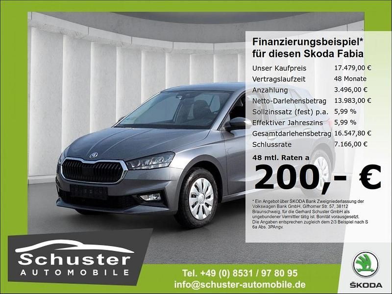 Gebraucht Skoda Fabia Selection 95 PS (69 kW) 2025 Grau Kleinwagen