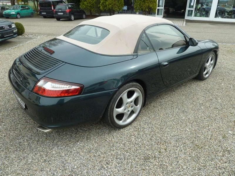 Gebraucht Porsche 911 Carrera Cabriolet 320 PS (235 kW) 2003 Lagogrün metallic Cabrio