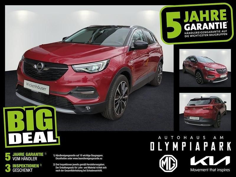 Rubin rot (metallic) Gebraucht 2021 Opel Grandland X Ultimate SUV | 18.990 € (Superpreis) - Bild 1/4