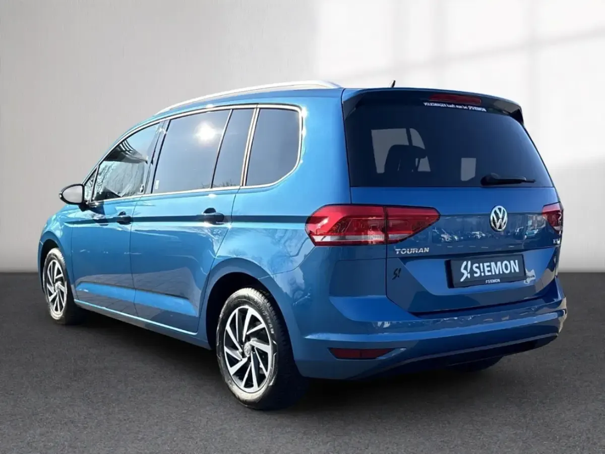 Gebraucht VW Touran Sound 110 PS (80 kW) 2017 Blau Van / Kleinbus