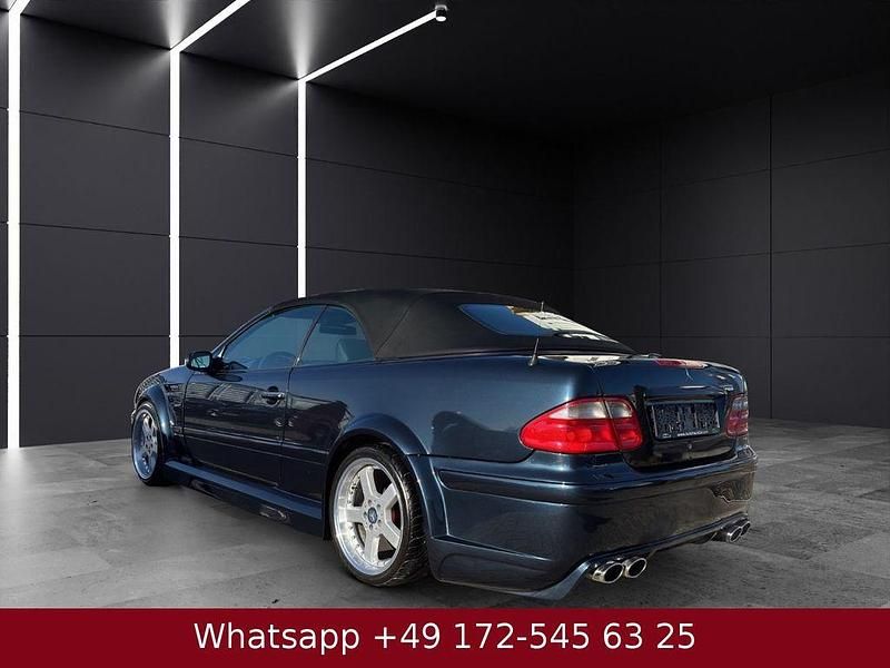 Gebraucht Mercedes CLK320 218 PS (160 kW) 2001 Schwarz Cabrio