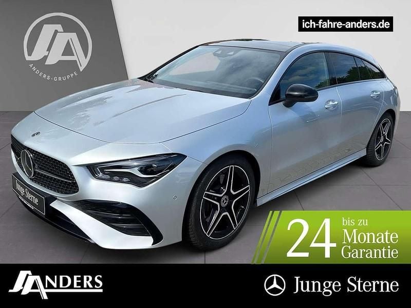 Iridiumsilber Gebraucht 2024 Mercedes CLA200 Shooting Brake Premium Kombi | 37.264 € (Etwas zu teuer) - Bild 1/3