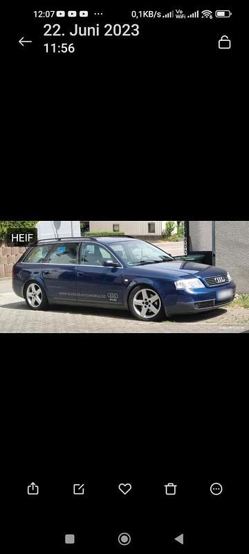 Usata Audi A6 178 CV (130 kW) 2000 Blu Station wagon