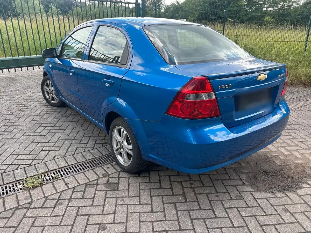Gebraucht Chevrolet Aveo 2009 Blau Limousine