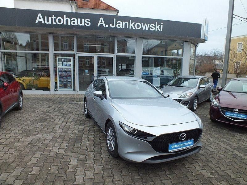 Gebraucht Mazda 3 Selection 122 PS (89 kW) 2020 Diamantsilber (metallic) Limousine