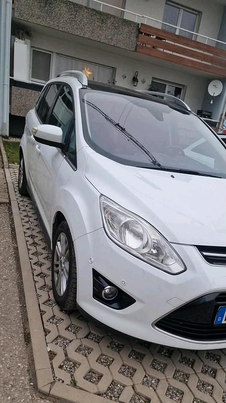 Gebraucht Ford Grand C-Max 100 PS (73 kW) 2013 Weiß Van / Kleinbus