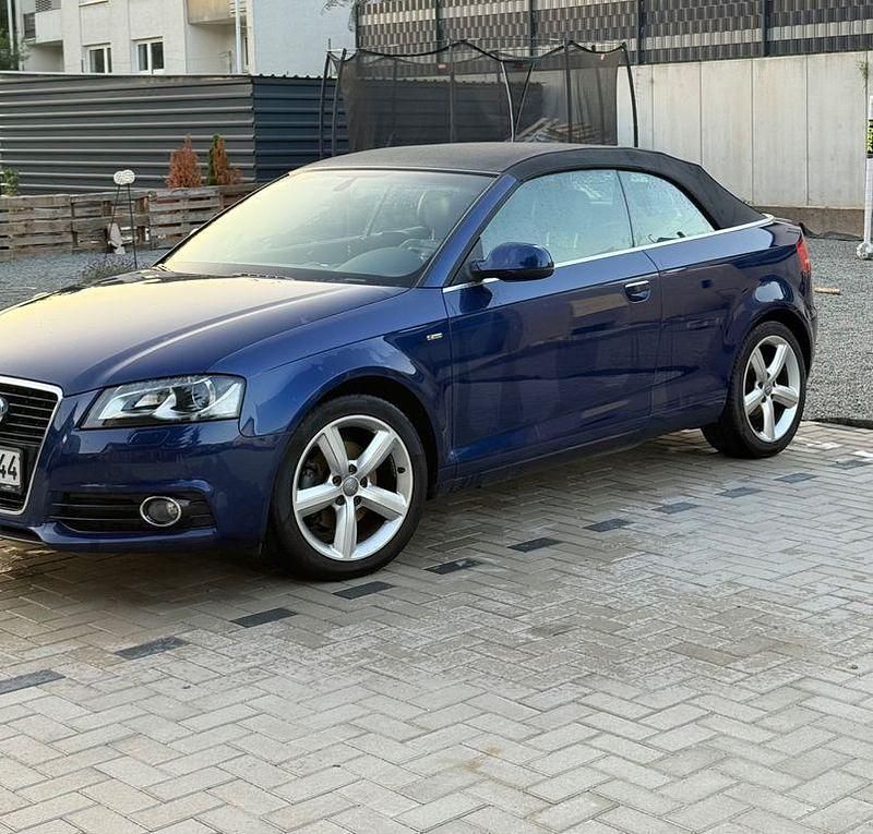 Używany Audi A3 Cabriolet S-Line 140 KM (102 kW) 2013 Niebieski Kabriolet