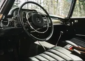 Gebraucht Mercedes SL280 170 PS (125 kW) 1969 Gold Cabrio