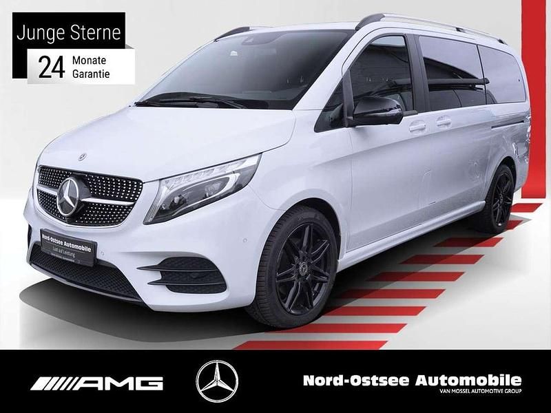 Weiß Gebraucht 2021 Mercedes V300 Avantgarde Edition Van / Kleinbus | 58.890 € (Fairer Preis) - Bild 1/4