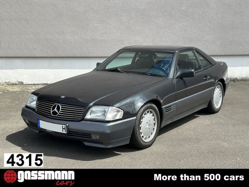 Schwarz Gebraucht 1990 Mercedes SL300 Cabrio | 29.000 € - Bild 1/4