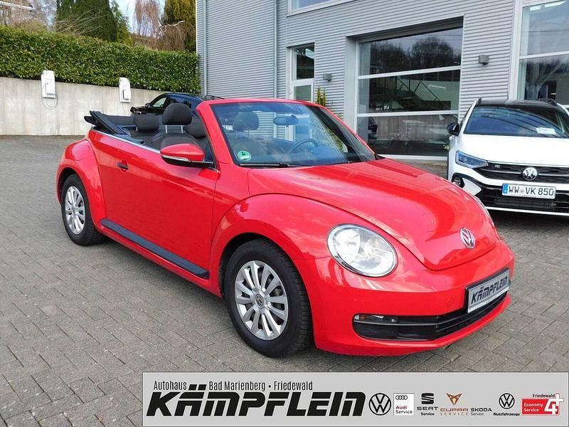 Gebraucht VW Beetle Cabriolet 105 PS (77 kW) 2015 Rot Cabrio