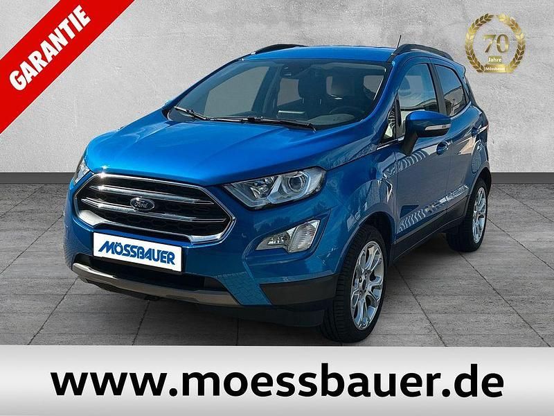 Gebraucht Ford Ecosport Titanium 125 PS (91 kW) 2021 Blau SUV