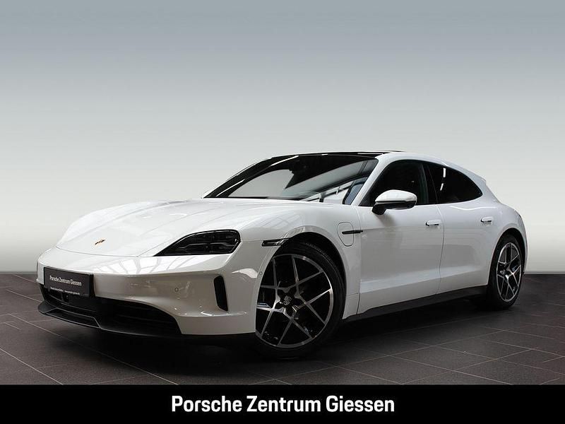 Weiß Gebraucht 2024 Porsche Taycan Sport Turismo Limousine | 99.780 € - Bild 1/4
