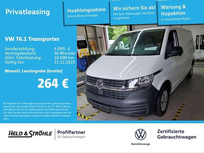 Candyweiß Gebraucht 2024 VW T6.1 Comfortline Van | 31.430 € (Superpreis) - Bild 1/3