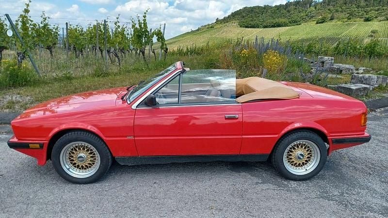 Gebraucht Maserati Biturbo 194 PS (142 kW) 1987 Rot Cabrio