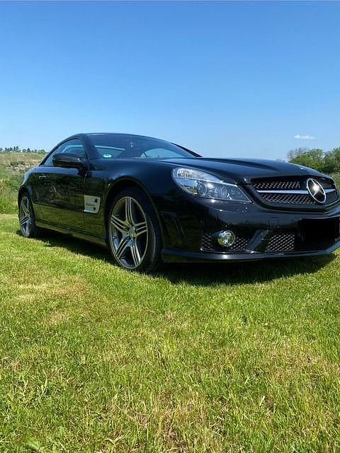 Schwarz Gebraucht 2009 Mercedes SL63 AMG AMG Cabrio | 75.000 € - Bild 1/4