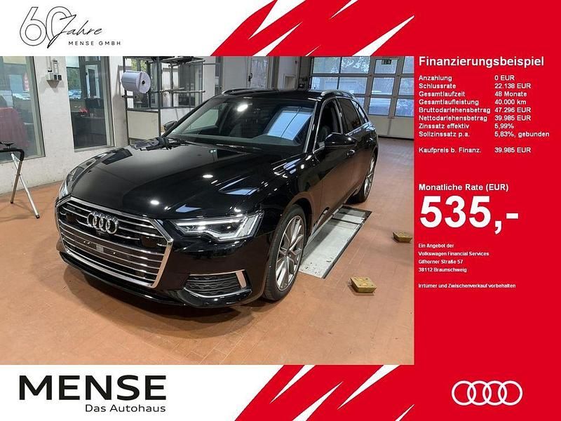 Gebraucht Audi A6 Design 299 PS (219 kW) 2022 Mythosschwarz Kombi