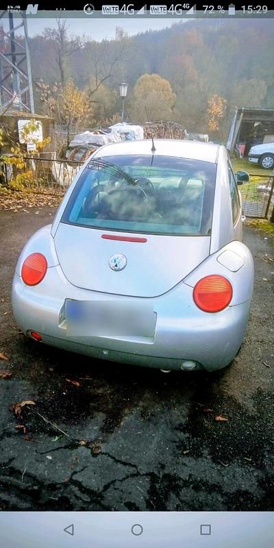 Gebraucht VW New Beetle 90 PS (66 kW) 2000 Silber Kleinwagen